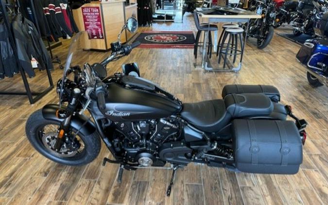 2025 Indian Super Scout Black Smoke With Graphics