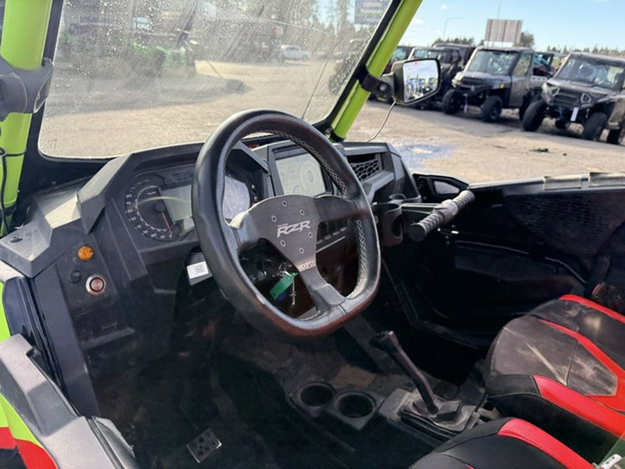 2021 Polaris RZR Turbo S Lifted Lime LE