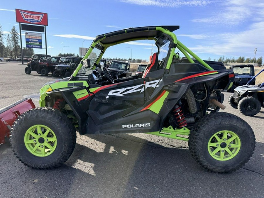 2021 Polaris RZR Turbo S Lifted Lime LE