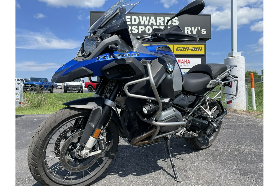 2015 BMW R 1200 GS Adventure - Racing Blue Metallic Matte