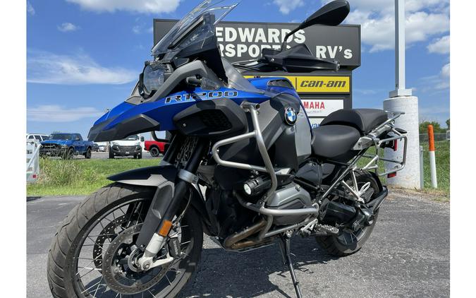 2015 BMW R 1200 GS Adventure - Racing Blue Metallic Matte