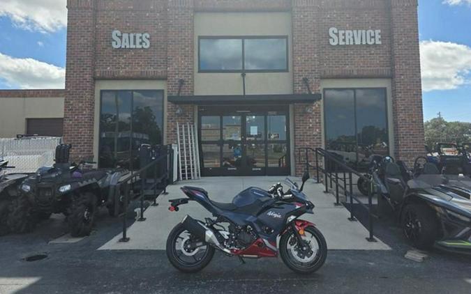 2026 Kawasaki Ninja 500 ABS Metallic Matte Twilight Blue SE ABS