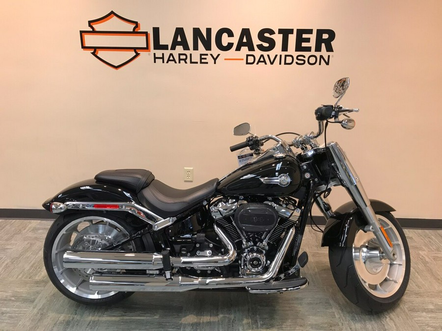 2023 HarleyDavidson® Fat Boy® 114 Vivid Black FLFBS for sale in Willow