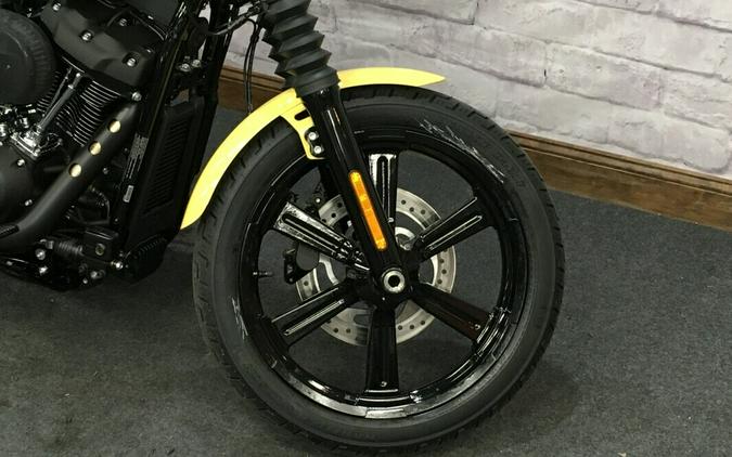 2023 Harley-Davidson Street Bob 114 Industrial Yellow FXBBS