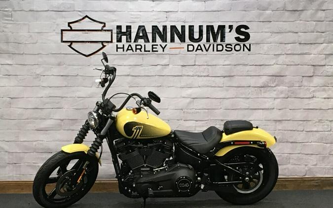 2023 Harley-Davidson Street Bob 114 Industrial Yellow FXBBS