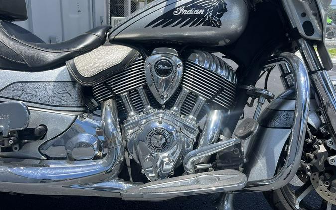 2018 Indian Motorcycle® Chieftain® Elite Black Hills Silver w/ Marble Accents