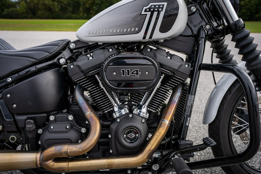 Used 2021 Harley-Davidson Street Bob 114 FXBBS Motorcycle For Sale In Florence, SC