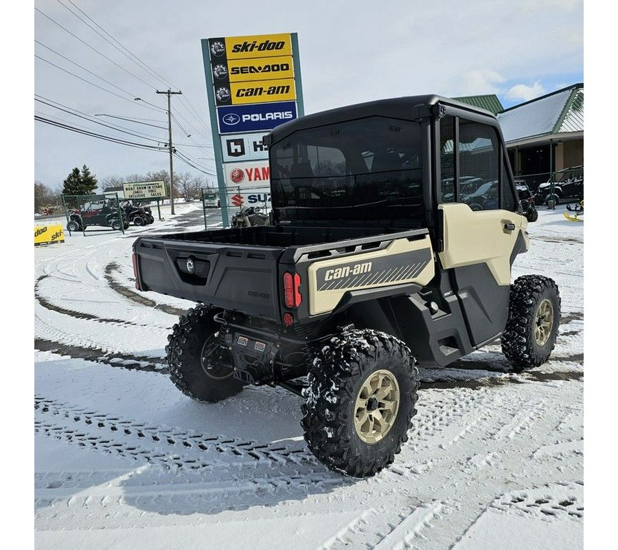 2025 Can-Am® Defender Limited HD10 Desert Tan & Stealth Black