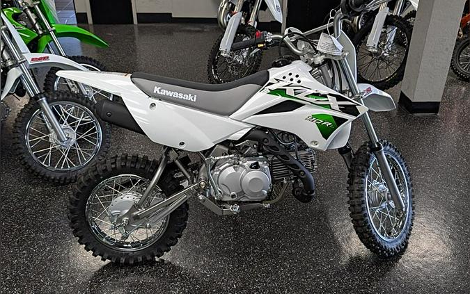 2026 Kawasaki KLX 110R L Bright White - P01117