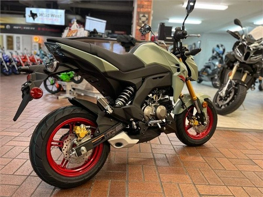 New 2023 Kawasaki Z125 PRO