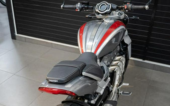 2023 Triumph Rocket 3 R Silver Ice Cranberry Red