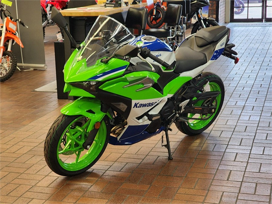 2024 Kawasaki Ninja 500 SE 40th Anniversary Edition ABS