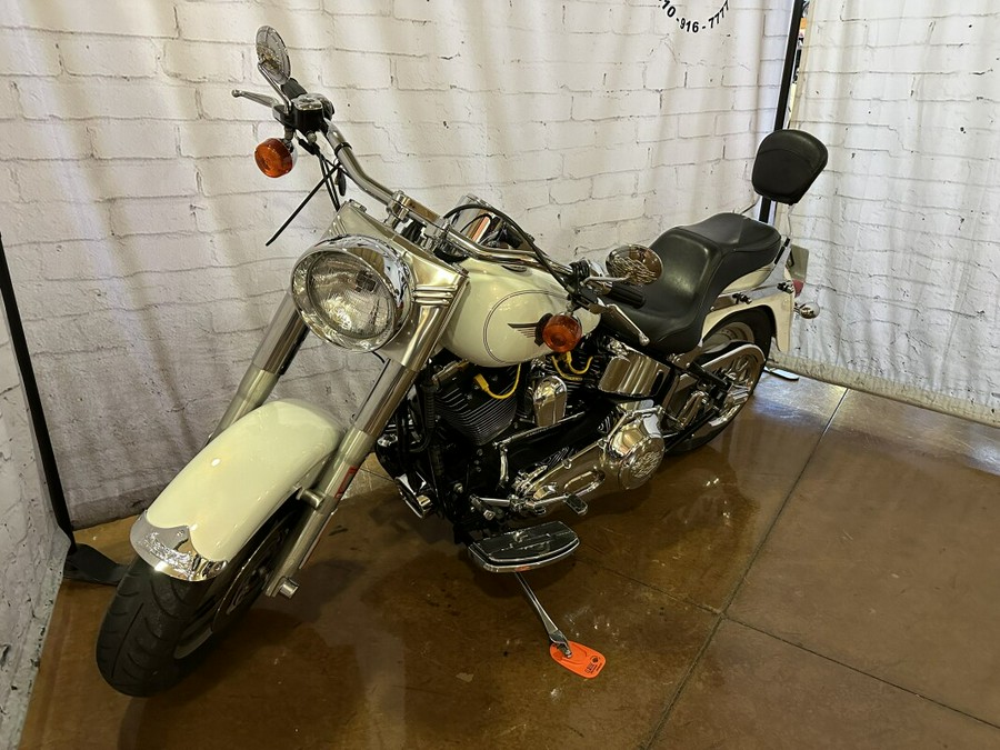 2001 Harley-Davidson Fat Boy® FLSTFI WHITE PEARL W/STRIPE