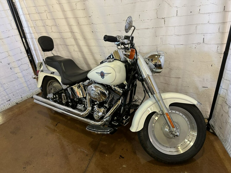 2001 Harley-Davidson Fat Boy® FLSTFI WHITE PEARL W/STRIPE