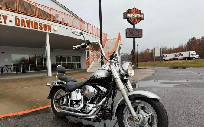 2003 Harley-Davidson® Fat Boy® Silver/Black