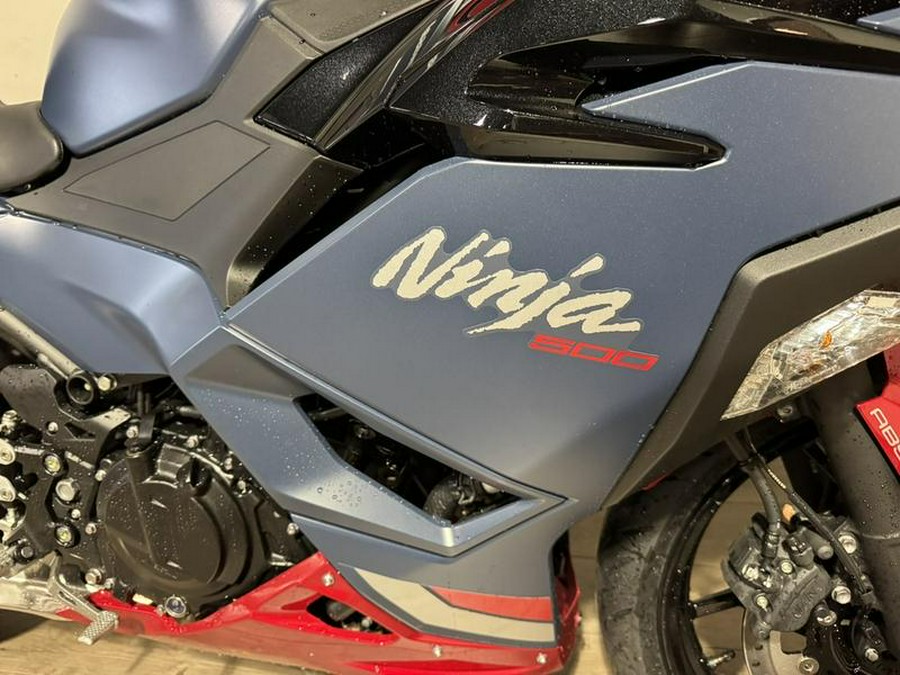 2026 Kawasaki Ninja® 500 ABS Metallic Matte Twilight Blue