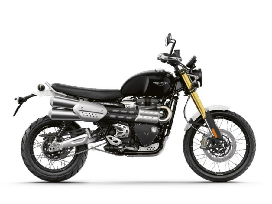 2022 Triumph Scrambler 1200 XE Sapphire Black