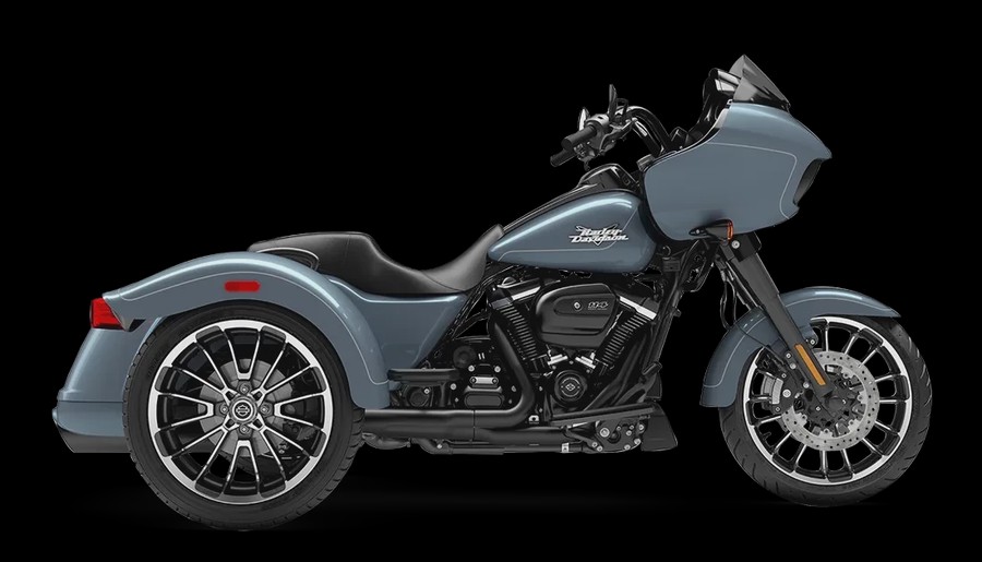 2024 Harley-Davidson Road Glide 3 Sharkskin Blue - Black Finish