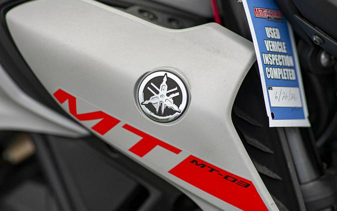 2020 Yamaha MT 03