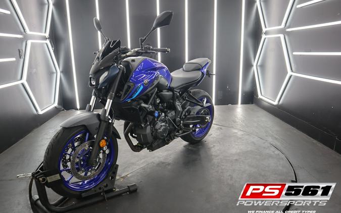 2022 Yamaha Motor Corp., USA MT-07