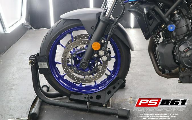2022 Yamaha Motor Corp., USA MT-07