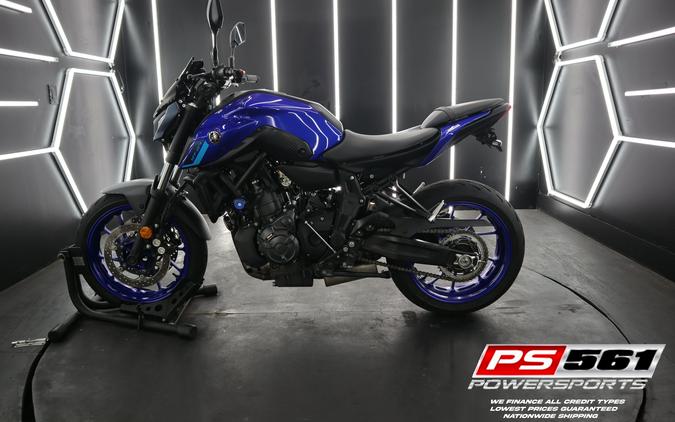 2022 Yamaha Motor Corp., USA MT-07