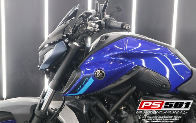 2022 Yamaha Motor Corp., USA MT-07