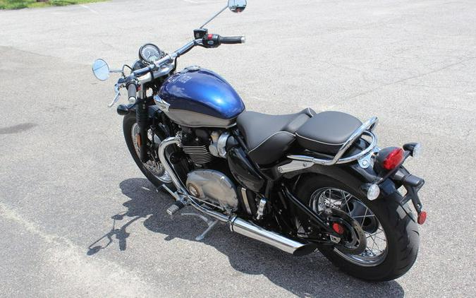 2024 Triumph Bonneville Speedmaster Pacific Blue/Silver Ice