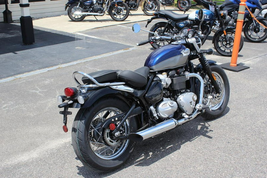 2024 Triumph Bonneville Speedmaster Pacific Blue/Silver Ice