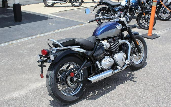 2024 Triumph Bonneville Speedmaster Pacific Blue/Silver Ice