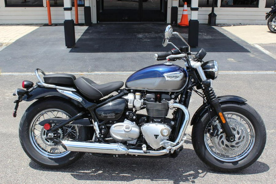 2024 Triumph Bonneville Speedmaster Pacific Blue/Silver Ice