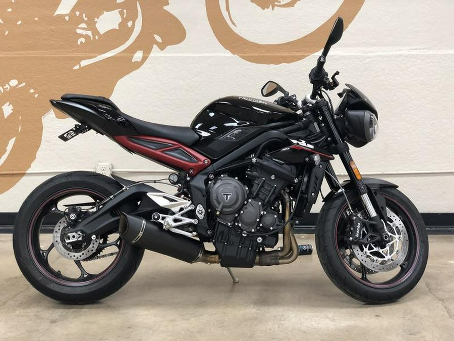 2018 Triumph Street Triple R - Low Jet Black