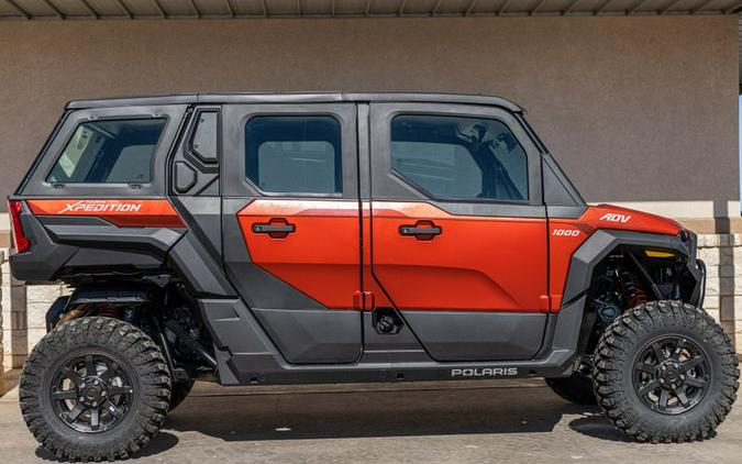 New 2024 POLARIS XPEDITION ADV 5 NORTHSTAR MATTE ORANGE RUST