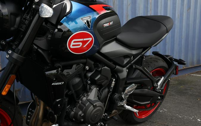 2026 Triumph Trident 660 Triple Tribute
