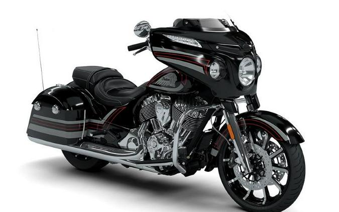 2018 Indian Motorcycle® Chieftain® Limited ABS Thunder Black Pearl with Graphics