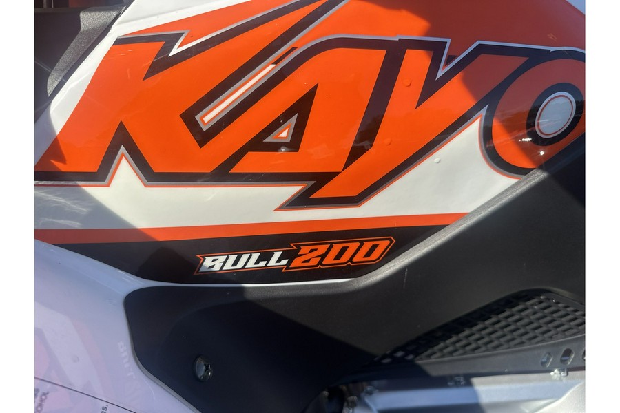 2023 Kayo BULL 200 - WHITE