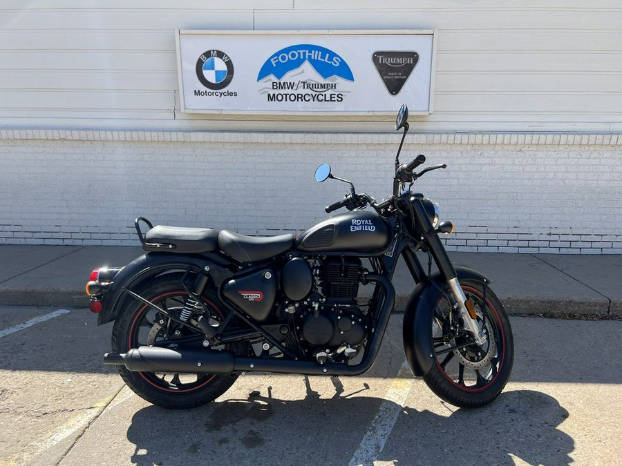 2023 Royal Enfield Classic 350 Dark Stealth Black