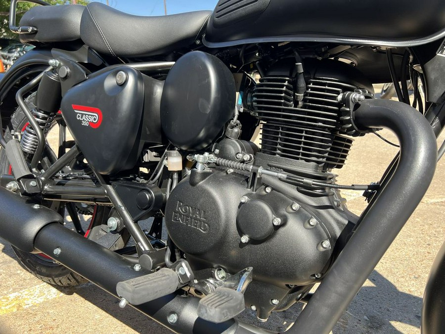 2023 Royal Enfield Classic 350 Dark Stealth Black