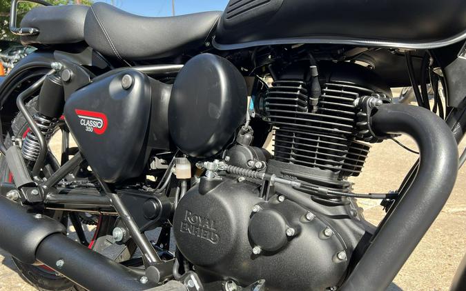 2023 Royal Enfield Classic 350 Dark Stealth Black