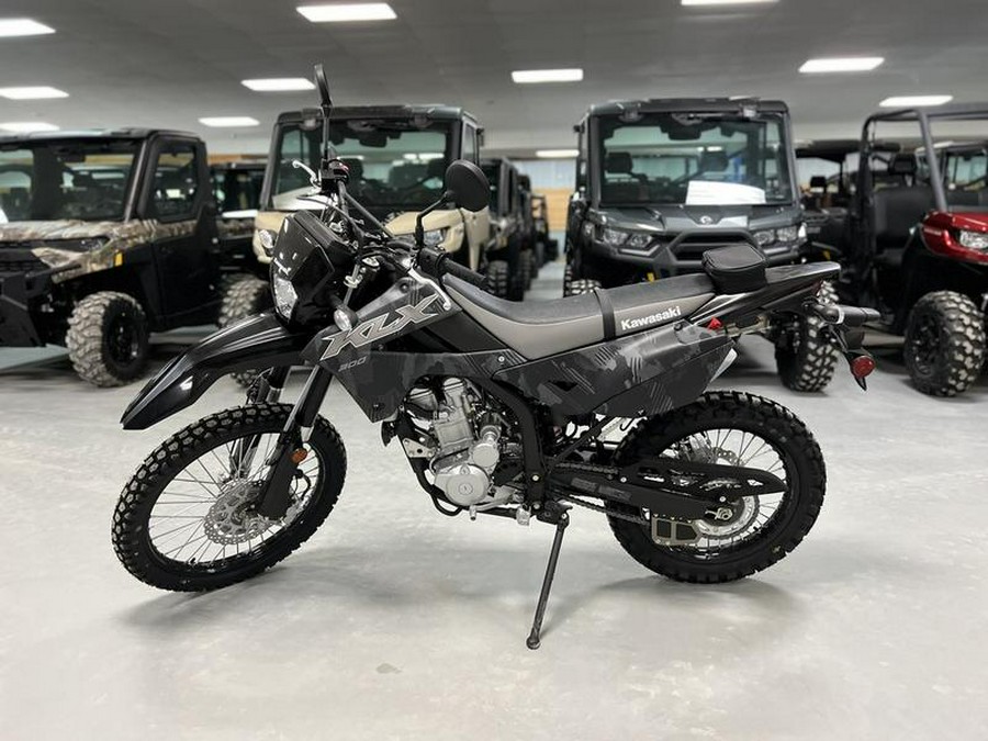 2024 Kawasaki KLX®300 Cypher Camo Gray