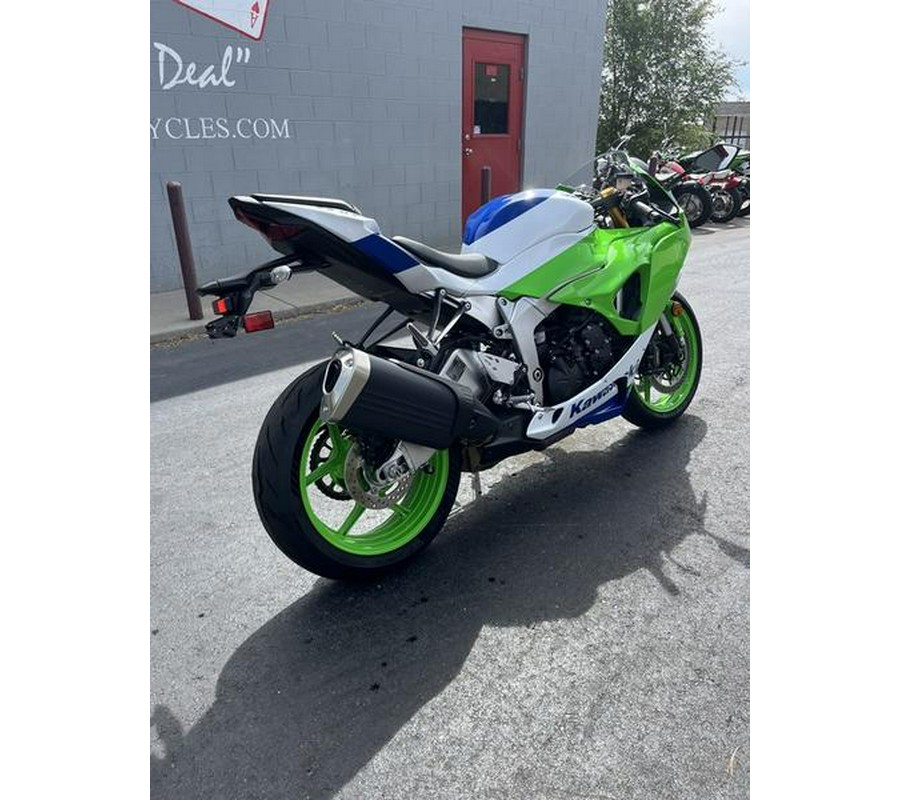2024 Kawasaki Ninja® ZX™-6R 40th Anniversary Edition ABS