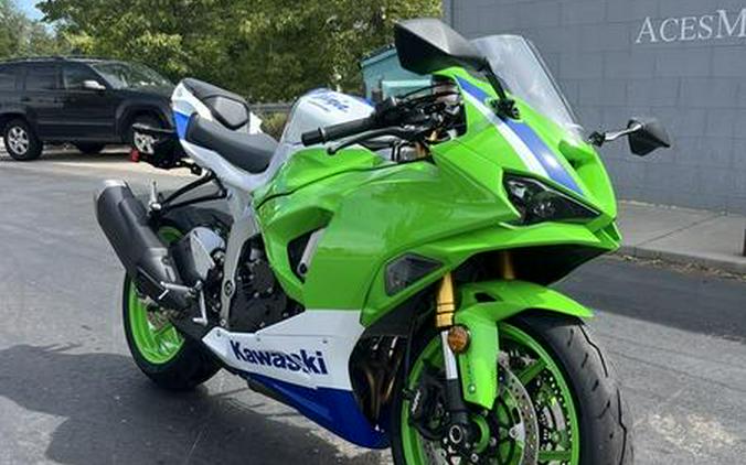2024 Kawasaki Ninja® ZX™-6R 40th Anniversary Edition ABS