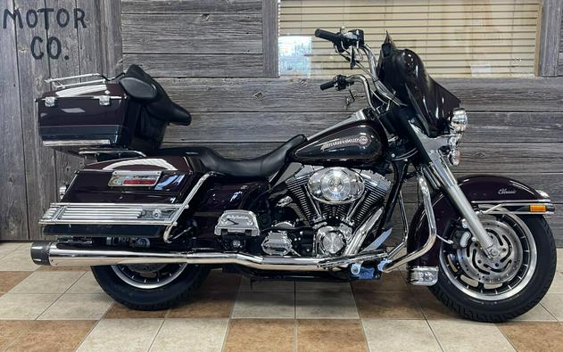 2006 Harley-Davidson Electra Glide® Classic Two-Tone Black Cherry and Black Pearl