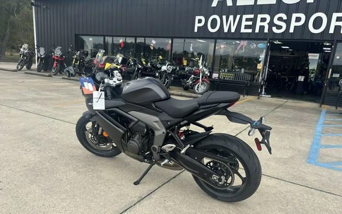 2025 Triumph Daytona 660 Satin Granite/Satin Black 660