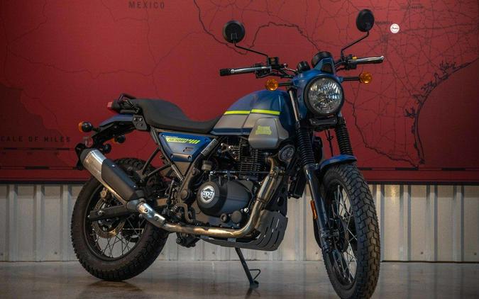 2023 Royal Enfield Scram 411 Skyline Blue