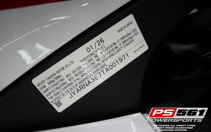 2026 Yamaha Motor Corp., USA YZF-R9