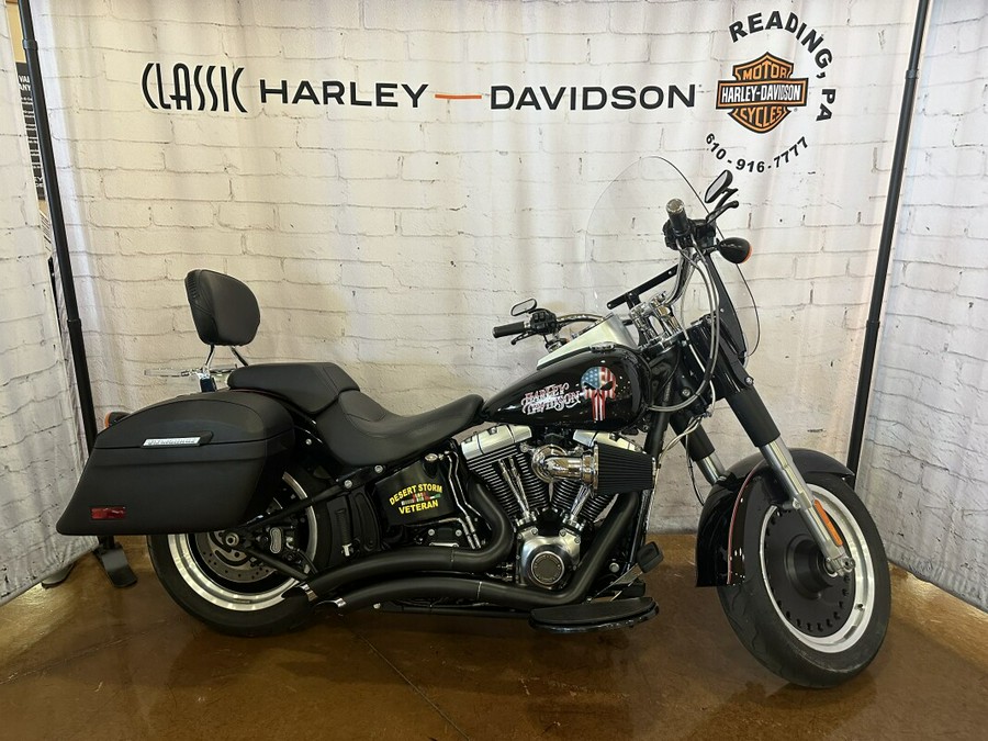 2011 Harley-Davidson Fat Boy Lo FLSTFB Vivid Black