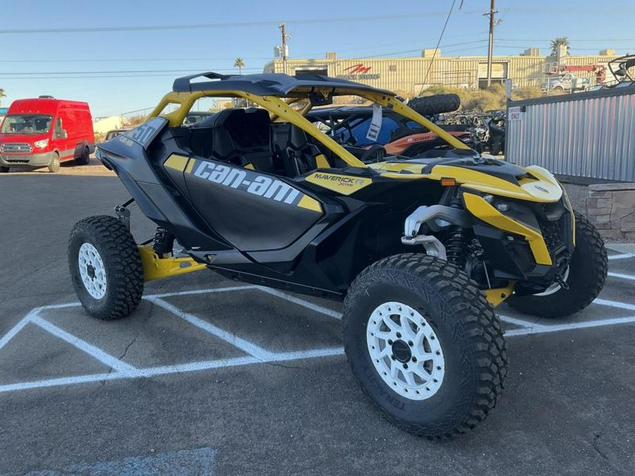 2024 Can-Am® Maverick R X RS Carbon Black & Neo Yellow