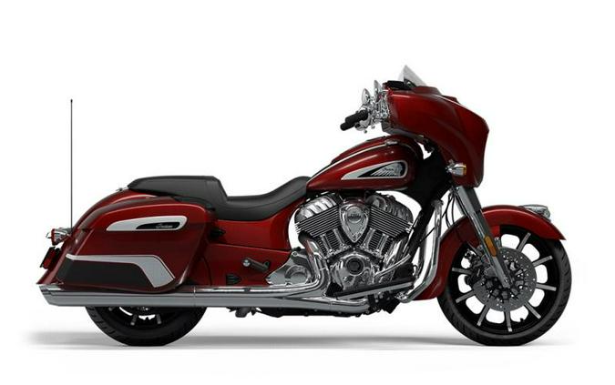 2024 Indian Motorcycle® Chieftain® Limited with Powerband Audio Package Maroon Metallic/Graphics