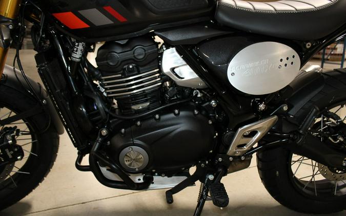 2026 Triumph Scrambler 400 XC Storm Grey